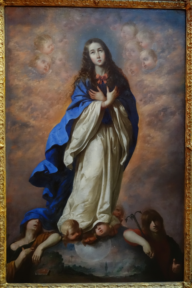 The Immaculate Conception Francisco De Zurbar N Artwork On Useum