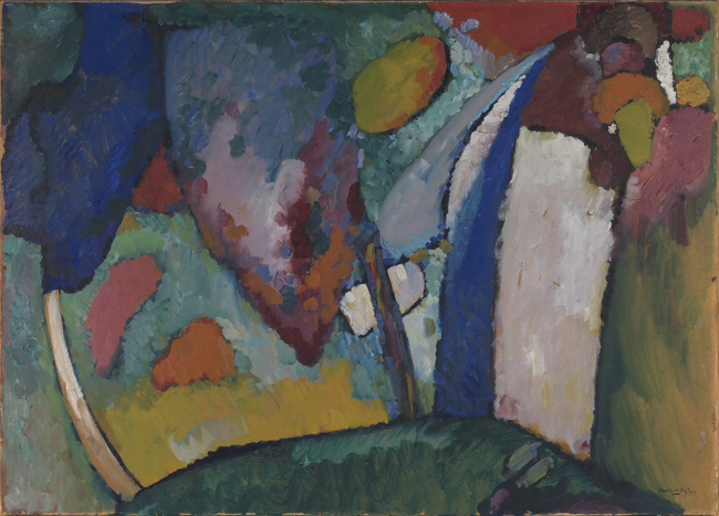 The Waterfall Wassily Kandinsky Artwork On USEUM