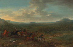 A Fox Hunt by John Wootton