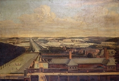 A View from Windsor Castle by British School
