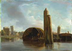 A View of Lambeth by Anonymous