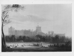 A View of Windsor Castle by Edmund Bristow