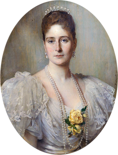 Alexandra Feodorovna, Tsarina of Russia (1872-1918) by Heinrich von Angeli