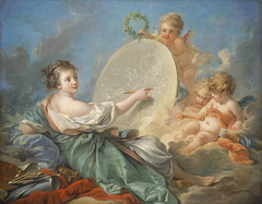 Allegory of Painting by François Boucher