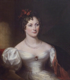 Amelia Sophia Hume, Lady Brownlow (1788-1814) by attributed to John Rising