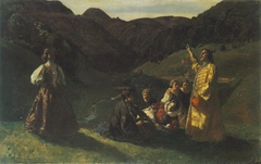 Amidst the Peaks by Béla Iványi-Grünwald