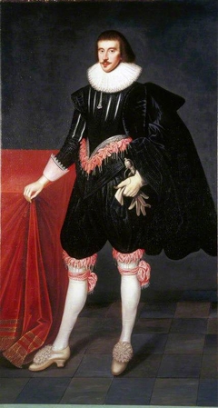 An Unknown Man called George Villiers, 1st Duke of Buckingham (1592-1628) by Anonymous