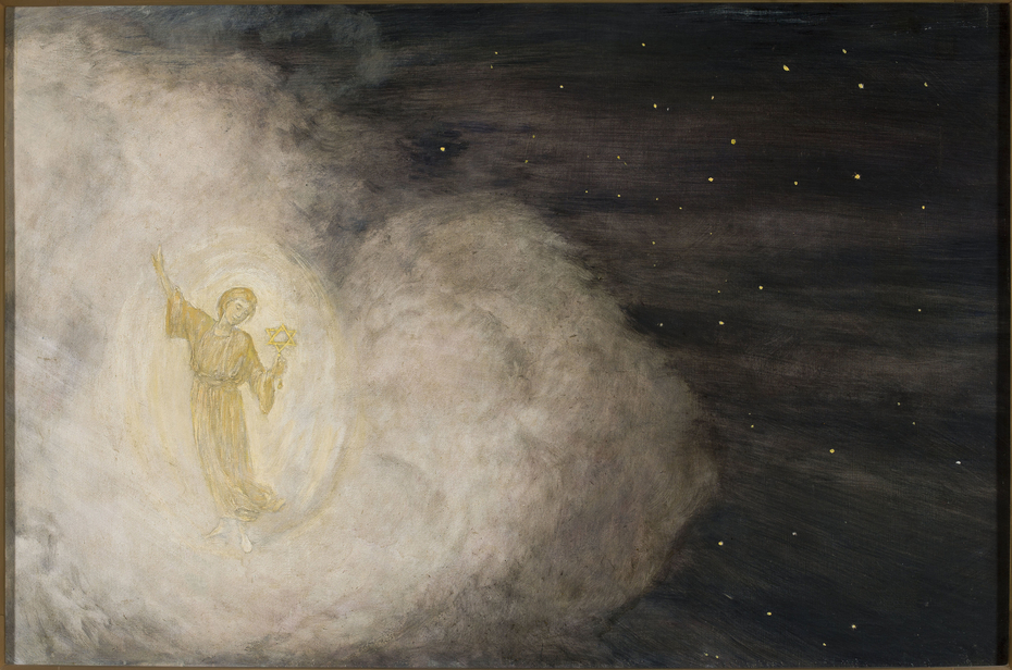 Angel with the star of Bethlehem
