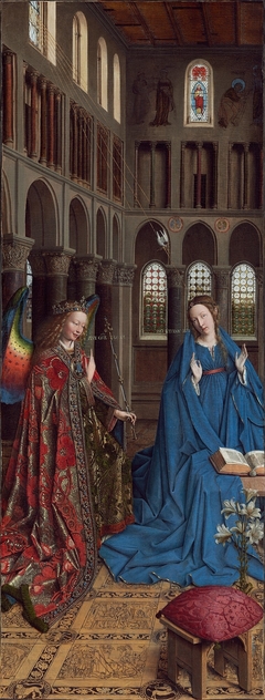 Annunciation by Jan van Eyck