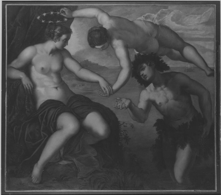 Bacchus und Ariadne (nach Tintoretto)