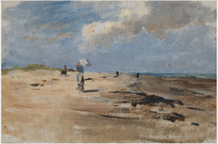 Beach Scene by Nathaniel Hone the Younger