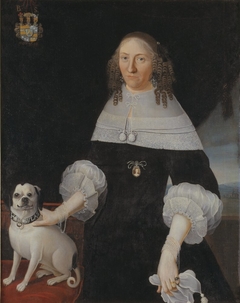 Beata Sparre af Rossvik, gift Rosenhane (1618-1672), Ulrika d.ä:s hovdam by Okänd