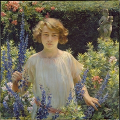 Betty Gallowhur (Betty Newell) by Charles Courtney Curran