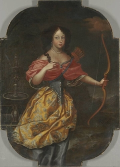 Bildnis einer Hofdame by Giovanni Battista Curlando