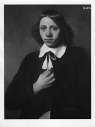 Bildnis eines jungen Mannes (in Schwarz)