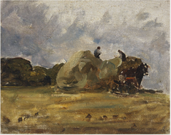 Building the Hayrick by Nathaniel Hone the Younger