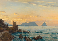 Capo Zafferano in the gulf of Palermo by Michael Zeno Diemer