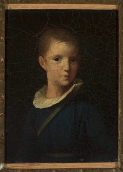 Childhood portrait of Artur Potocki by Wojciech Stattler