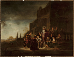 Christ among children by Jacob Willemsz de Wet