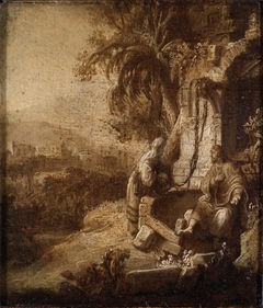 Christ and the Woman of Samaria at the Well by Gerbrand van den Eeckhout