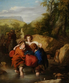 Crossing the Ford by William Mulready