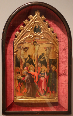 Crucifixion by Miguel Alcañiz the Elder
