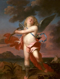 Cupid preparing his Bow (after Van Dyck)