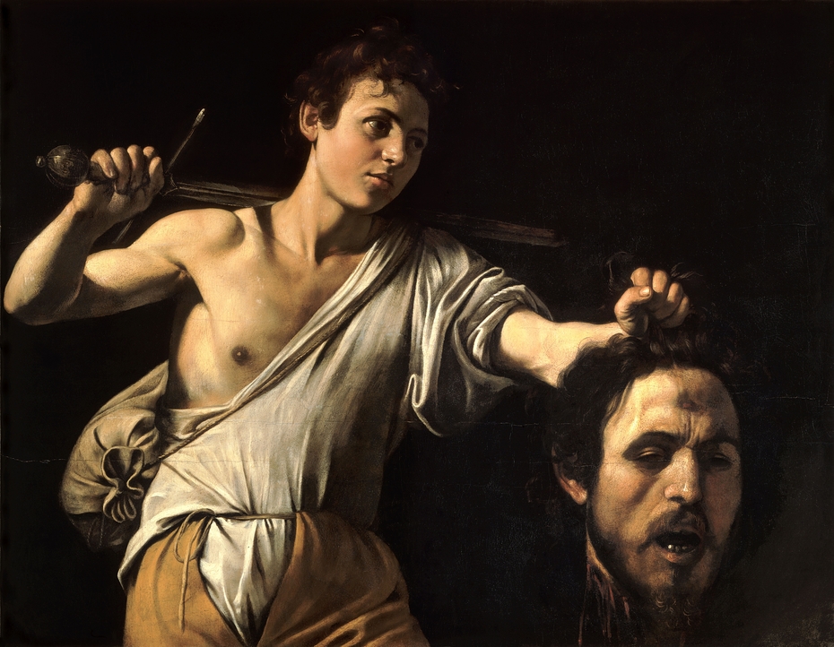 David with the Head of Goliath (Caravaggio), Vienna