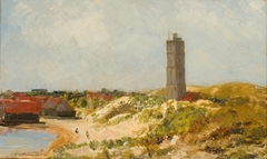 De Brandaris op Terschelling by Carl August Breitenstein