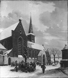 De st. geertruyde kerk te Utrecht