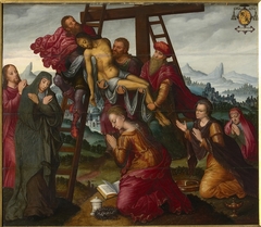 Deposition - central panel of a triptych
