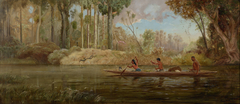 Early Spring; or, A Narrow of the Waikato River by Kennett Watkins