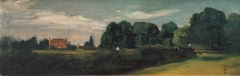 East Bergholt House by John Constable