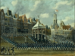 Eedsaflegging op het regeringsreglement op de Neude te Utrecht op 12 oktober 1786 by Anonymous