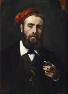 El pintor Miguel Jadraque by Llorenç Casanova i Ruiz