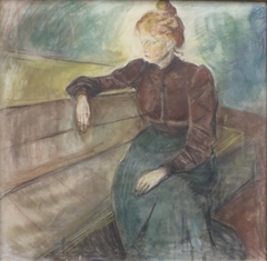 Female Portrait by Edvard Munch