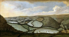 Four Views from Dunster Castle: the Landscape to the South by Anonymous