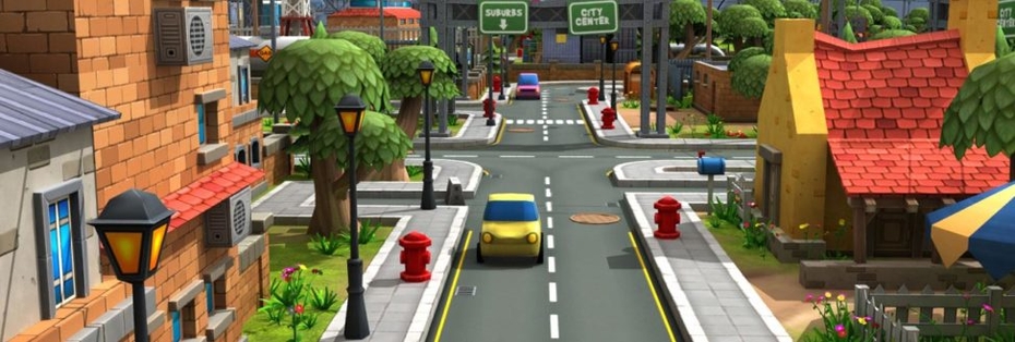 Game Assets – Street / Road Design Moscow