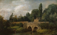 Gillingham Bridge, Dorset by John Constable