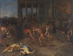 Gladiators Fighting by Giovanni Lanfranco