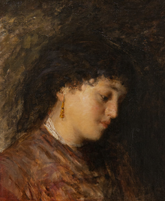 Head of a girl by Noè Bordignon