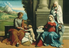 Holy Family with St. Anne by Benvenuto Tisi