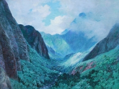 Iao Valley, Maui by D. Howard Hitchcock