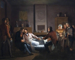 Imaginary Meeting of Arthur Wellesley, Duke of Wellington (1769-1852) and Henry William Paget, 2nd Earl of Uxbridge, later 1st Marquess of Anglesey (1768-1854) after the Amputation of his Leg in 1815 by Constantinus Fidelio Coene