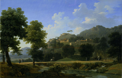 Italian Landscape (Le Paysage d'Italie) by Jean-Victor Bertin