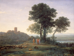 Jacob with Laban and his Daughter by Claude Lorrain