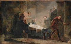 Jesus Raises the Widow's Son at Nain by Johannes Zick