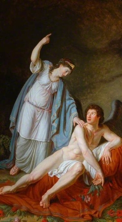 Juno Instructing Cupid by Jean-Claude Naigeon