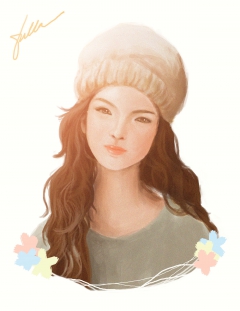 Korean Girl by Rachelle Fulla Francisco