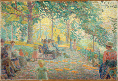 L'Après-midi au parc Montsouris by Ludovic Vallée